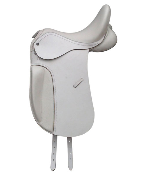 DRESSAGE-SADDLE-HIGH-KNEE-ROLL-IN-WHITE-LEATHER